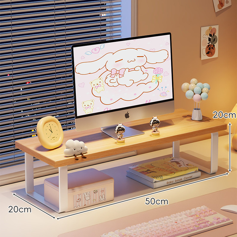 Soporte Elevador de Monitor, Elevador para Escritorio y Oficina