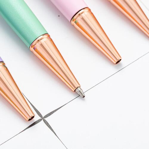Creative DIY Oil Dry Flower Pen Wholesale Empty Tube Pen Advertising Round Pen Special Custom Logo Flower Pen Round Pen