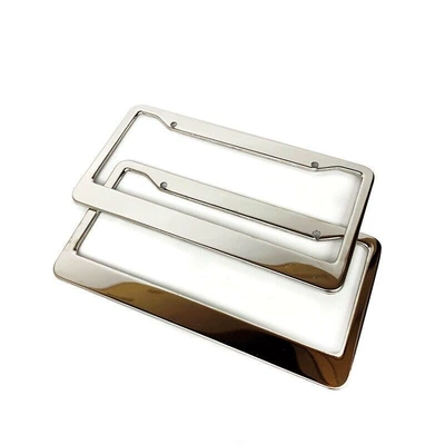 Stainless Steel License Plate Frame American: License plate holder/license plate holder