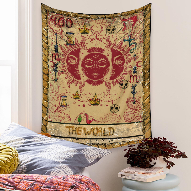 Tapestry Bohemian Tapestry Room Decoration Background Cloth Hanging Cloth Tapestry display picture 79