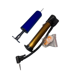 Portable Air Pump Ball Inflatable Pump Balloon Hand Push Small Air Pump Steel Tube Bicycle Basketball Football Inflatable Pump