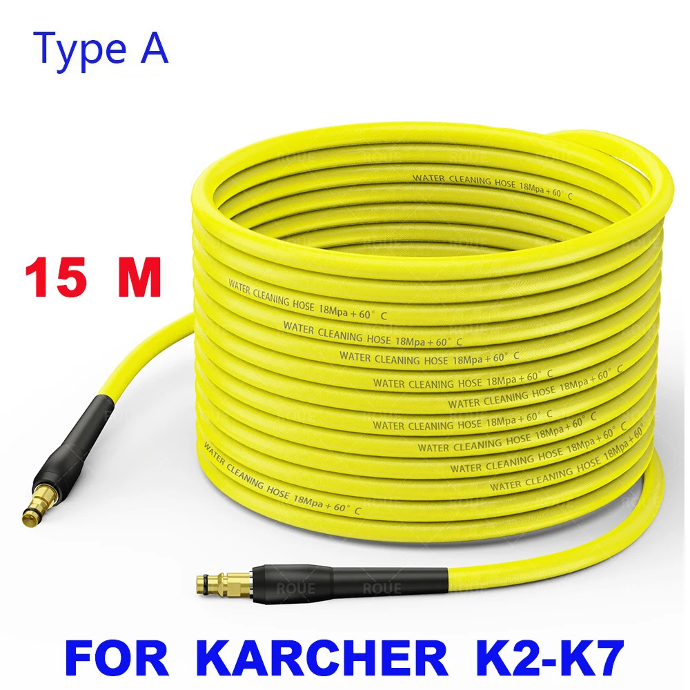 Accesorios de lavadora de alta presión de la serie KAIZHI K, manguera de PVC a prueba de explosiones