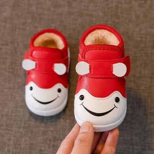Autumn and Winter 1-3-5 Years Old Toddler Shoes Baby Shoes Boy's Baby Cotton Shoes Baby Shoes Girl's Shoes Snow Boots Capable Shoes