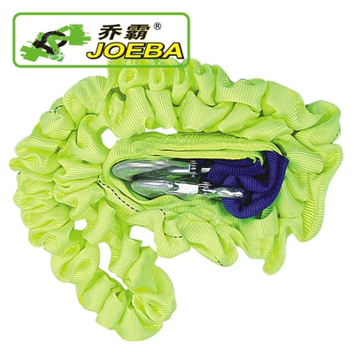 Qiaoba Car Trailer Rope Automatic Retractable Anti-Tangle Wheel 5-Ton 4.5m High-Strength Polyester Towing Rescue Rope for Vehicles (Trailer rope/net/strap)