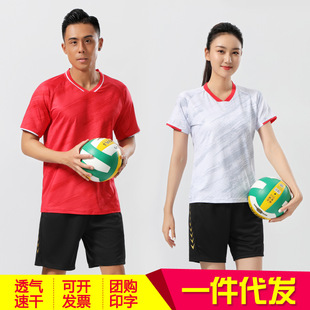 Volleyball suit suit badminton suit new men's and women's table tennis clothes quick-drying breathable competition training sportswear