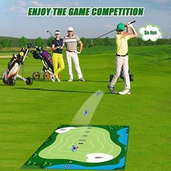 Manufacturer Direct Sales Amazon Golf Strike Pad Game Set Indoor and Outdoor Golf Swing Trainer