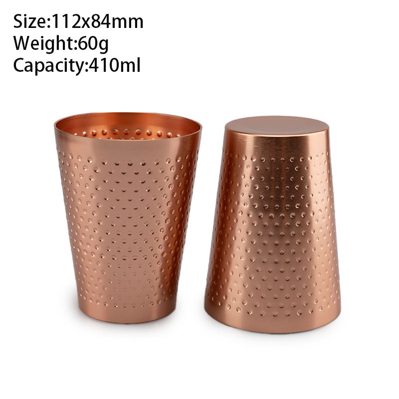 Reutilizable desechable taza de aluminio reciclable al aire libre camping fiesta bebida fría taza de cerveza taza de coque