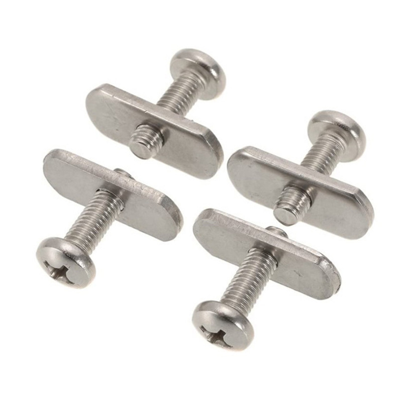Kayak stainless steel screw track nut modification fastener canoe modification accessories
