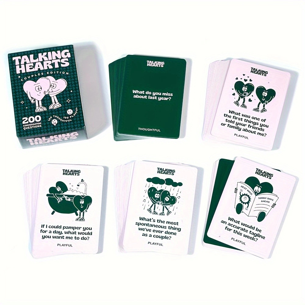English Talking Hearts Edition - Cards For Couples Who Can Talk_voghion.com