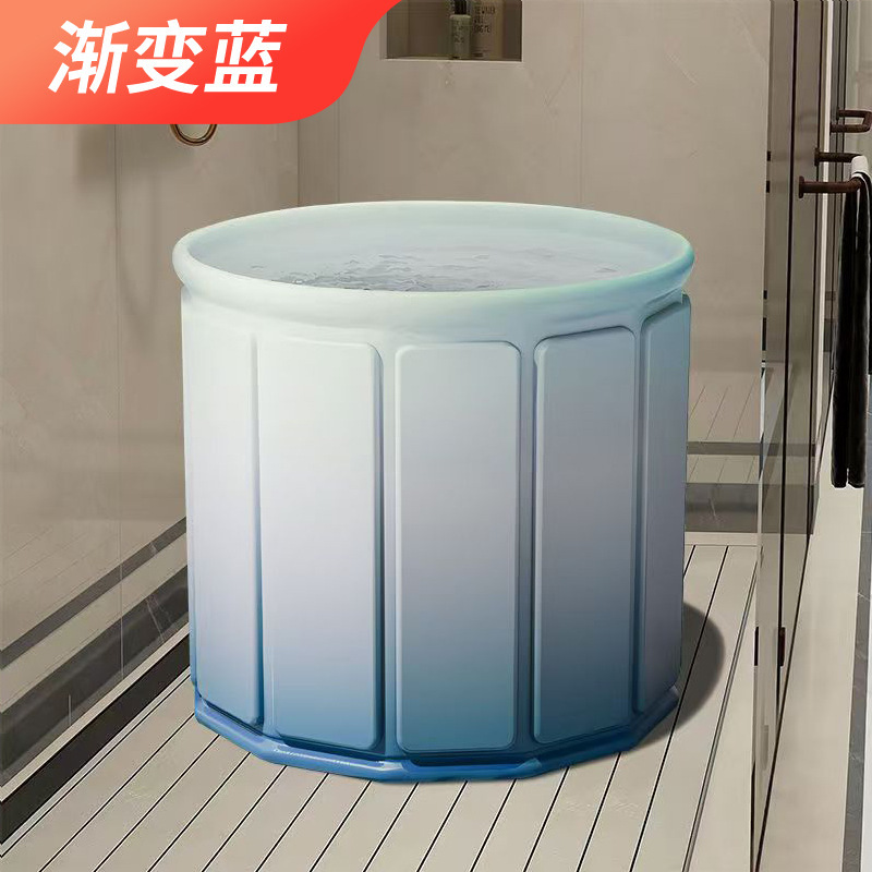 泡澡桶大人儿童沐浴桶免安装便携折叠浴桶家用婴儿游泳专用洗澡桶|undefined
