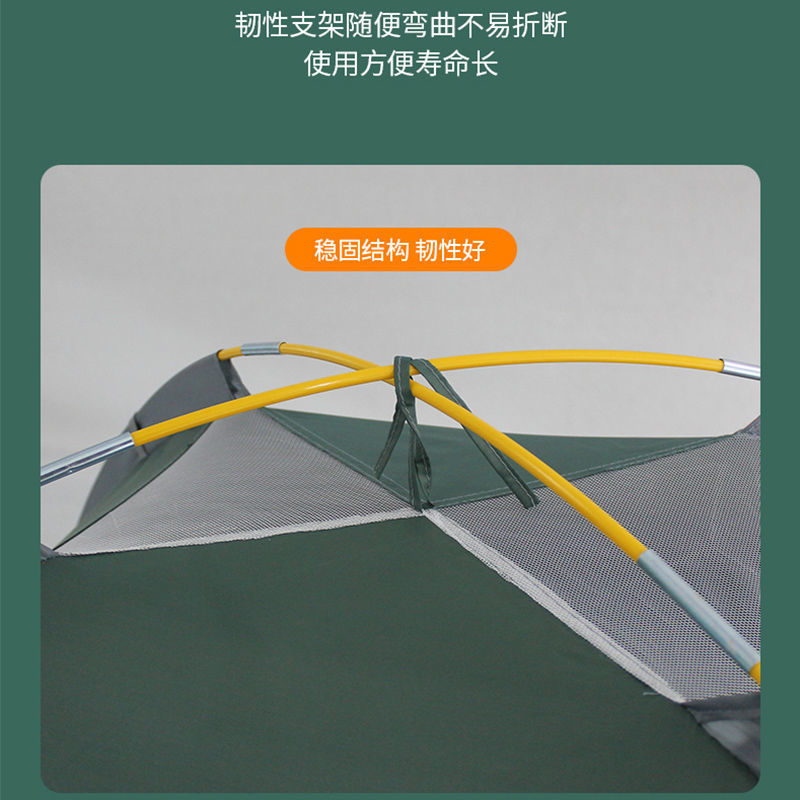Tienda de luciérnaga Camping al aire libre 2-3-4 personas a prueba de lluvia y manos gruesas en la naturaleza playa ultraligera portátil y liviana
