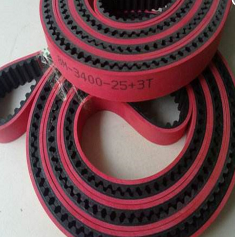 玻璃机械同步带陶瓷双边磨边机同步加红胶机械配件皮带 丹宇龙