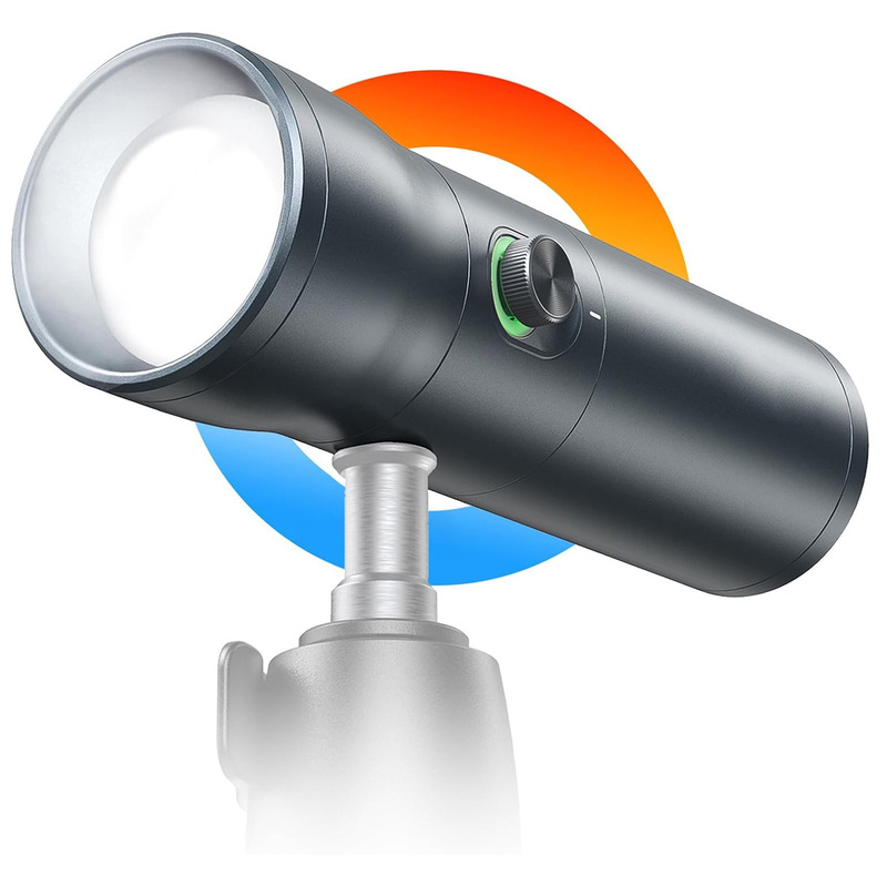 Amazon's Popular Portable Zoomable Flashlight Art Style Portrait Shooting Background Wall Atmosphere Light Imaging Light