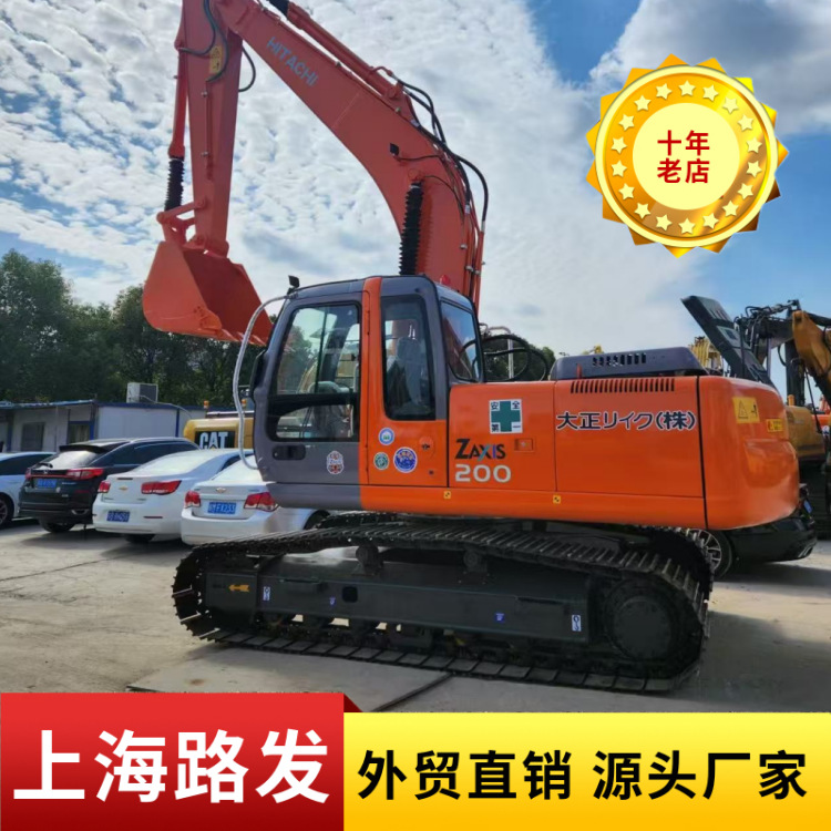 Hitachi ZX200 excavadora 20 tonnes de grúa comercio exterior directo garantía de calidad image 3