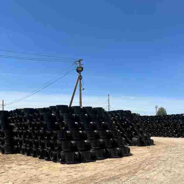 现货PE塑料检查井 流槽式起始井 700/630/450检查井各种型号厂家