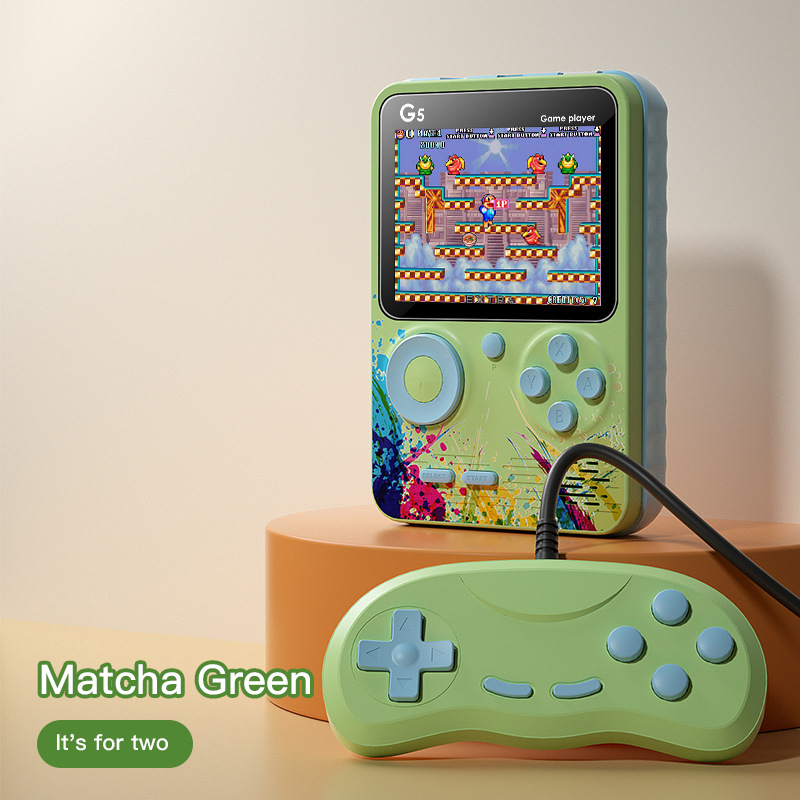 Consola de Juegos Portátil Retro G5 500 en 1 con Salida AV para Niños image 14