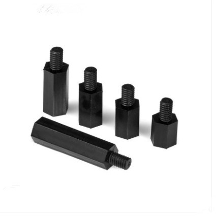 供应M4X22 HTS-422 尼龙六角内外螺纹隔离柱 六角螺丝柱 六角螺柱