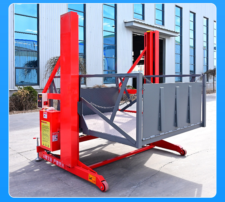 Mobile Hydraulic Loading and Unloading Platform for Warehouse Logistics, Container Forklift Loading and Unloading, Mobile Unloading Platform