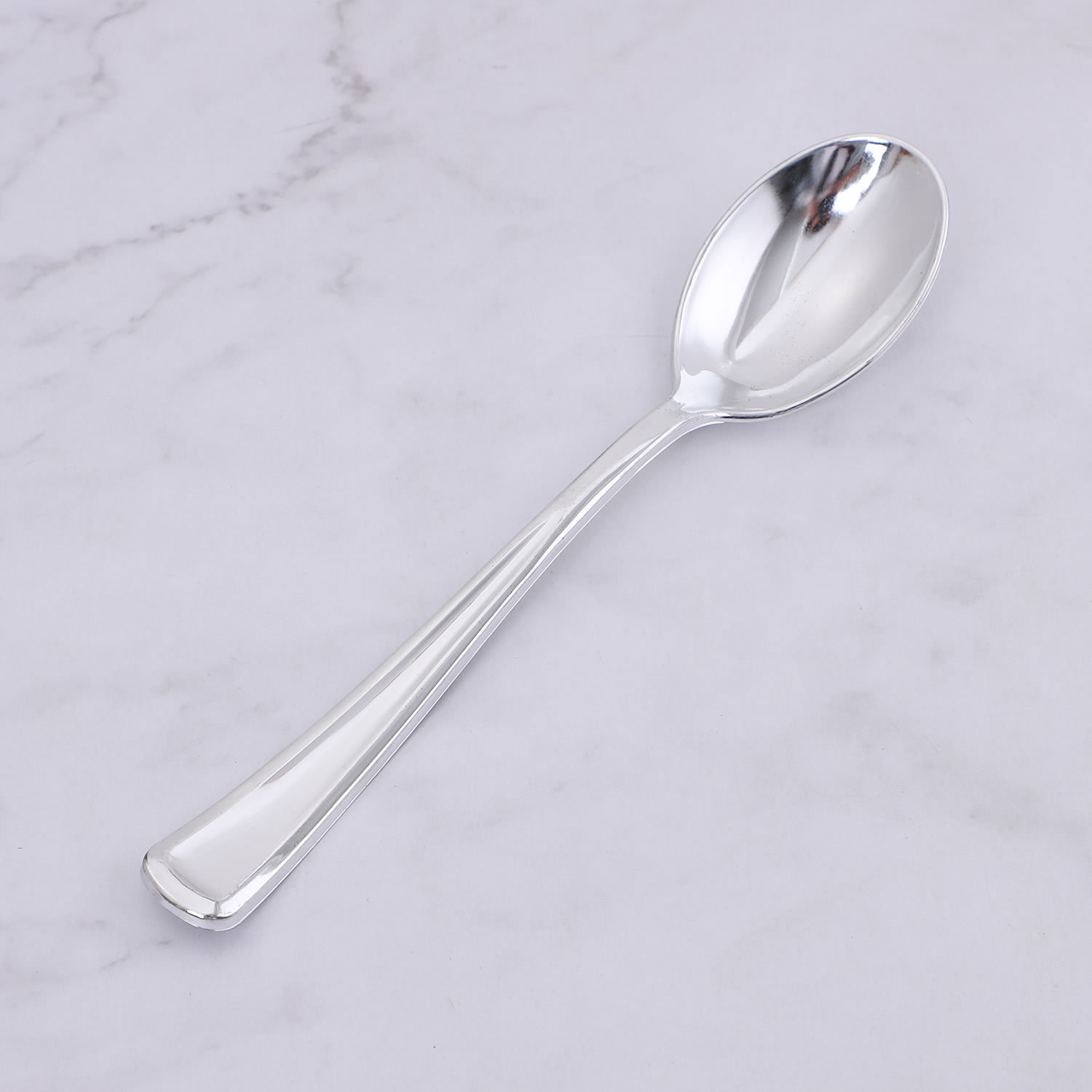 10 unids/pack en stock UV material cuchillo, tenedor y cuchara oro rosa desechable vajilla Banquete de cumpleaños