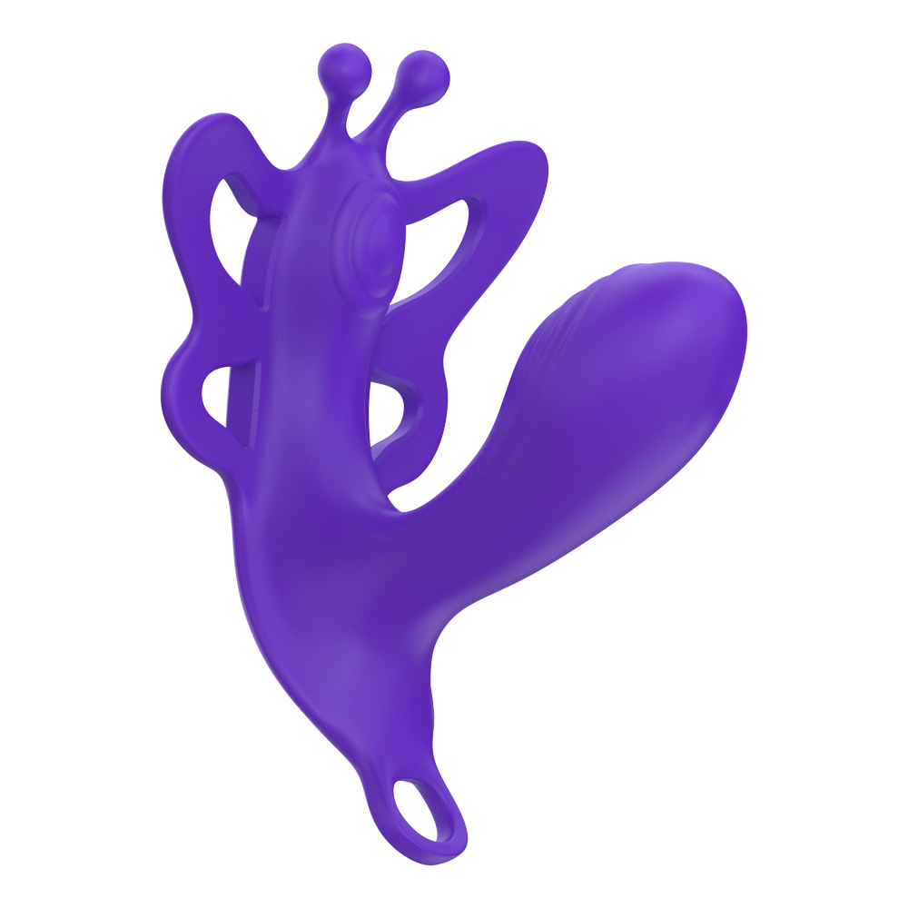 New Remote-controlled Invisible Wearable Butterfly Vibrator With Belt For Women, G-spot Masturbator, Massager_voghion.com