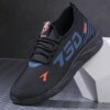 Demi-season trend universal breathable footwear for leisure, men's sports sports shoes, for secondary school, for running