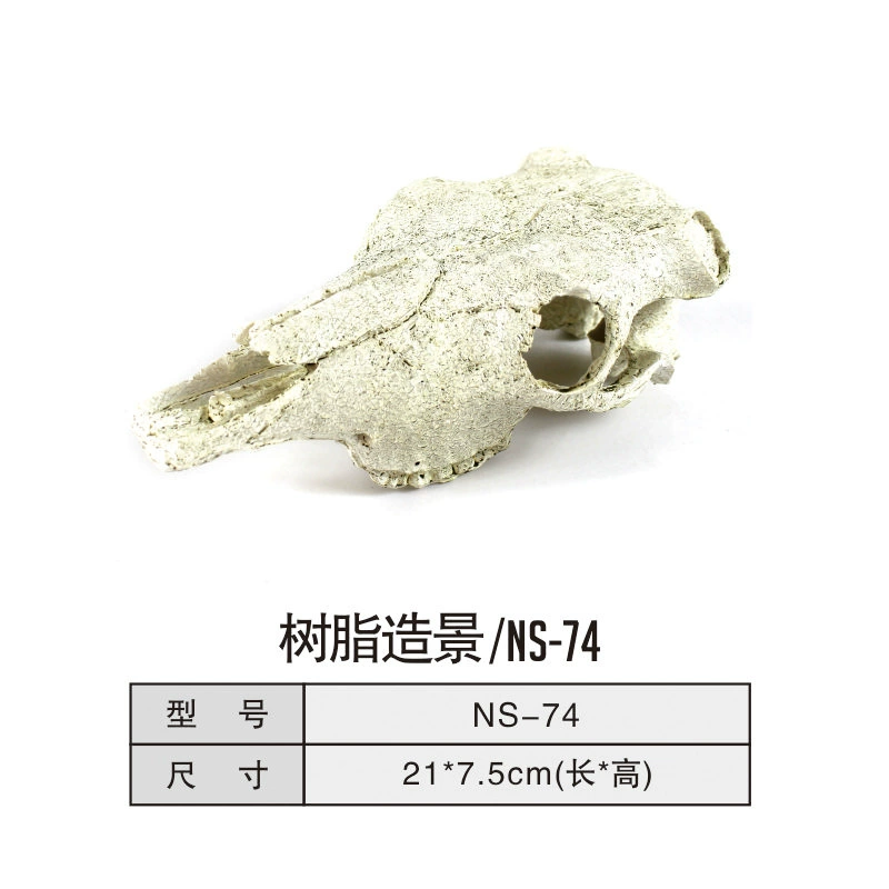 Побег дом Смола ползание домашнее животное рептилия вода трава моделирование динозавр череп Аквариум Декоративные украшения декоративный пейзаж