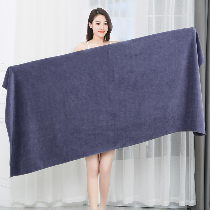 Beauty Salon Bath Towel Massage Bed Special Bed Sheets Absorbent Quick-drying Large Size Towel Hair-free Household Printed Logo