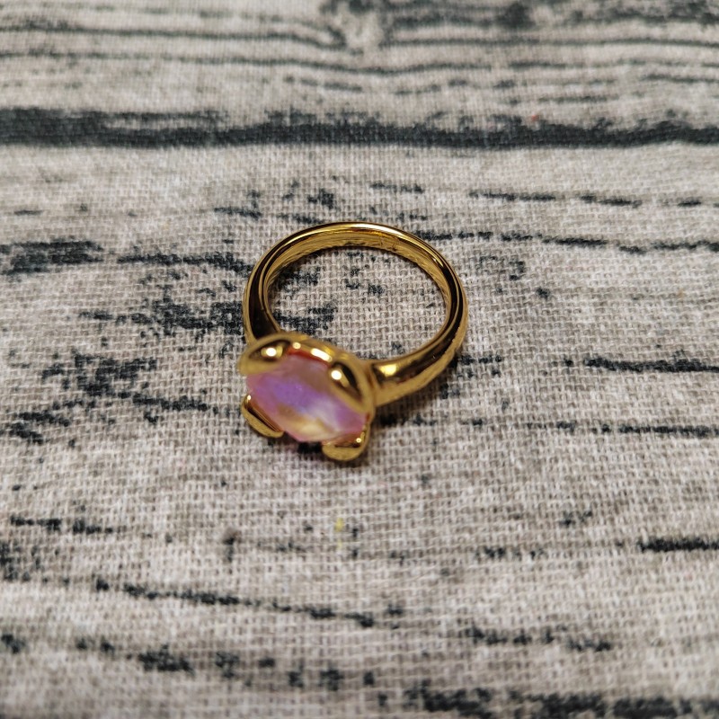 Women's Gender Wholesale Jewelry Classic Style Geometric Copper Crystal Plating Rings