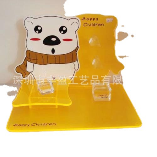 丰盈生产的有机玻璃眼镜展示架，台式亚克力太阳镜展架