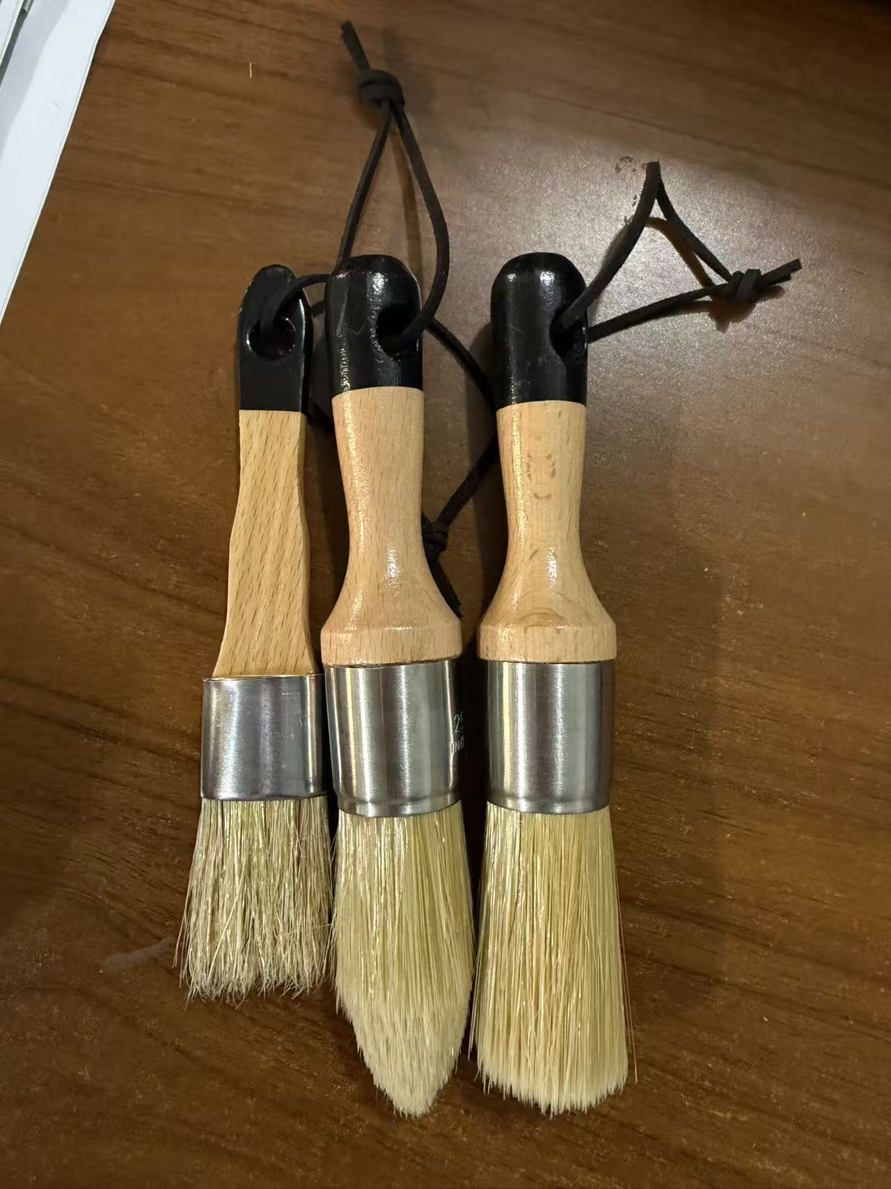 Amazon's best-selling three-piece cleaning brush set, made with boar bristles, available for wholesale from the manufacturer