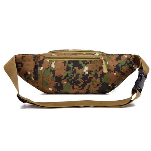 Men's Outdoor Camouflage Utility Waist Bag, Multi-functional Cash Waist Bag, Large Capacity Outdoor Crossbody Running Fitness Waist Bag