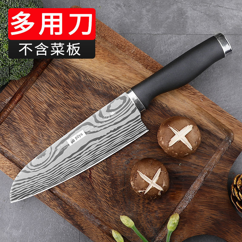 Cuchillo de cocinero de acero inoxidable damas láser cortador láser de corte de hueso doméstico cuchillo de cocina cuchillo de cocina cuchillo de corte