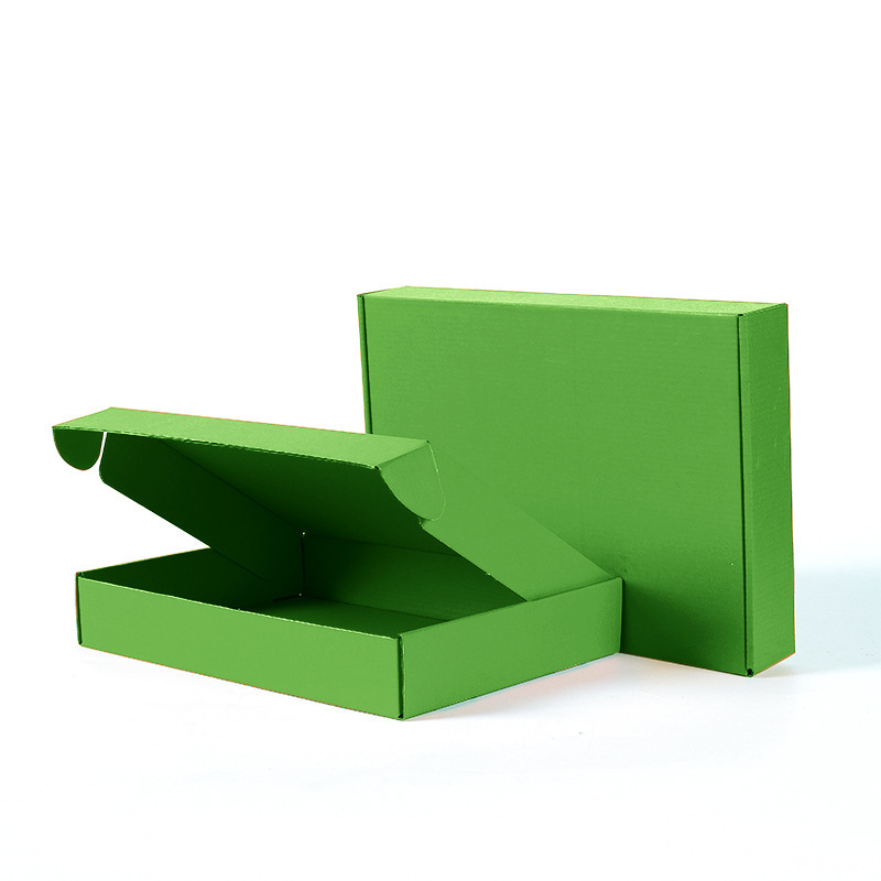Caja de avión de color e-commerce embalaje Embalaje de ropa cartón corrugado desgaste armadura caja de embalaje logotipo impresión en color