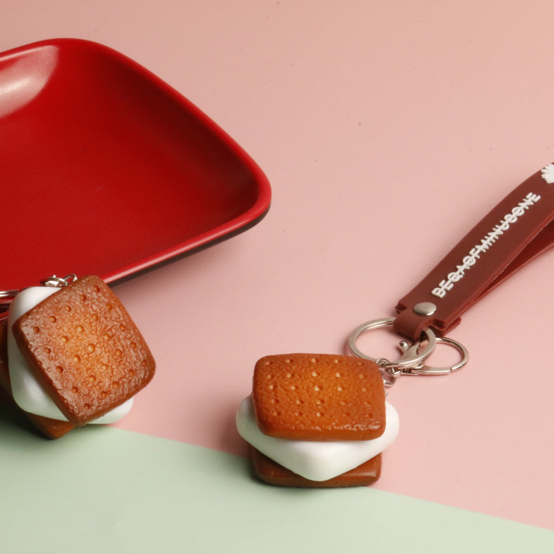 100g Weight Bag Pendant, Keychain Classification 1 Piece Quantity Daily Occasion Simple Style Geometric Pvc Unisex Bag Pendant Keychain