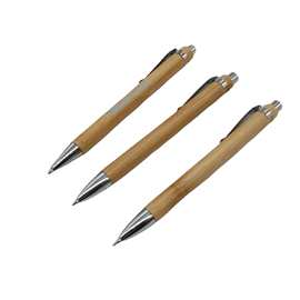 竹子笔竹木铅笔 自动铅笔现货木头笔0.7mm 自动铅笔笔芯