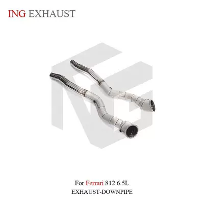 Exhaust pipe 812 6.5L, stainless