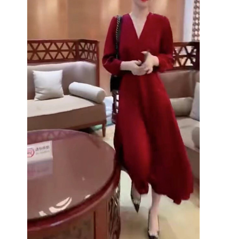 A4259 940K VÁY ĐẦM LIỀN THÂN NỮ MEITYBA DÁNG ÔM BODY GỢI CẢM SEXY MÙA XUÂN THU ĐÔNG CỔ CHỮ V THỜI TRANG NỮ G03 SẢN PHẨM MỚI