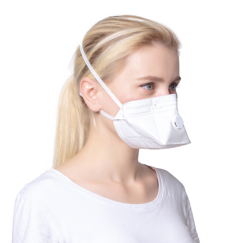 来安之FFP3鸭嘴型头戴式防护口罩带呼吸阀TP311工厂现货30只装