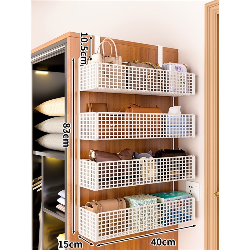 흰색 4단 특대형(캐비닛 측면 모델)