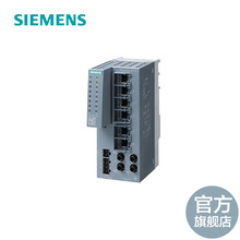 SCALANCE XC106-2，非管理型 IE 交换机，6个 10/100 Mbit/s RJ45 端口，2个 100 Mbit/s 多模式 BFOC，LED 诊断， 错误信号触点含 设置按钮，冗余 电源 手册可供下载