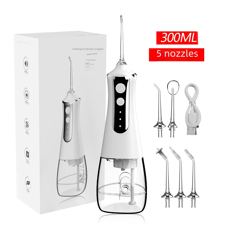Портативный водопроводный ирригатор L10/L11 USB-заряжать, аккумулятор 2000–4000 мАч, 4 режима