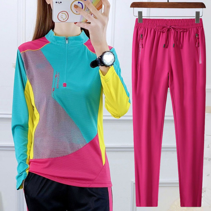 Travel quick dry silk summer sports suit, sports jacket for leisure, 3v, sun protection, for running 4