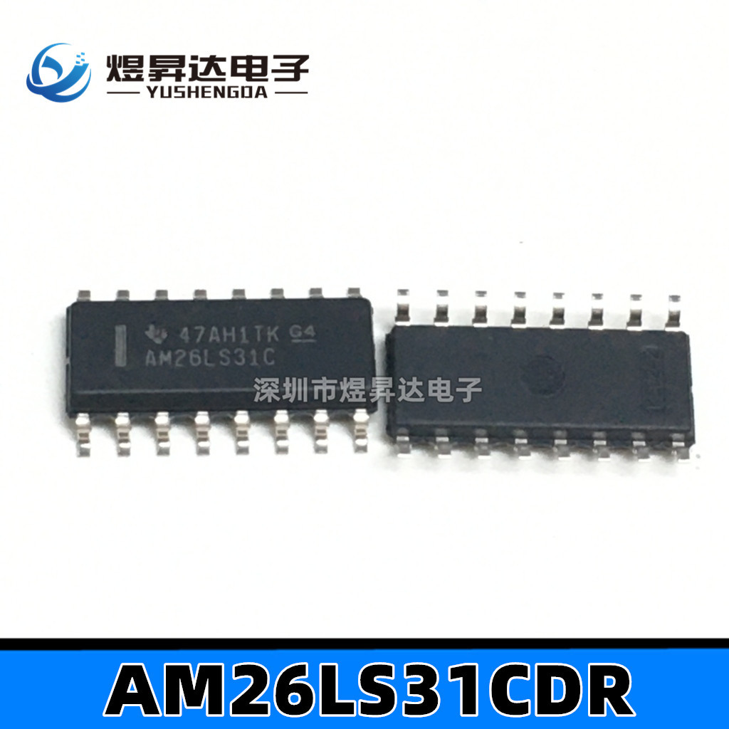 AM26LS31CDR SOP-16贴片四通道差分线驱动器 AM26LS31C驱动IC