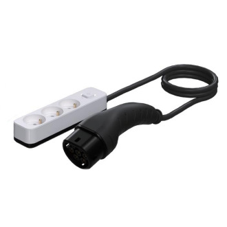 欧标新能源汽车外放电取电插头10A家用便携小巧户外必备