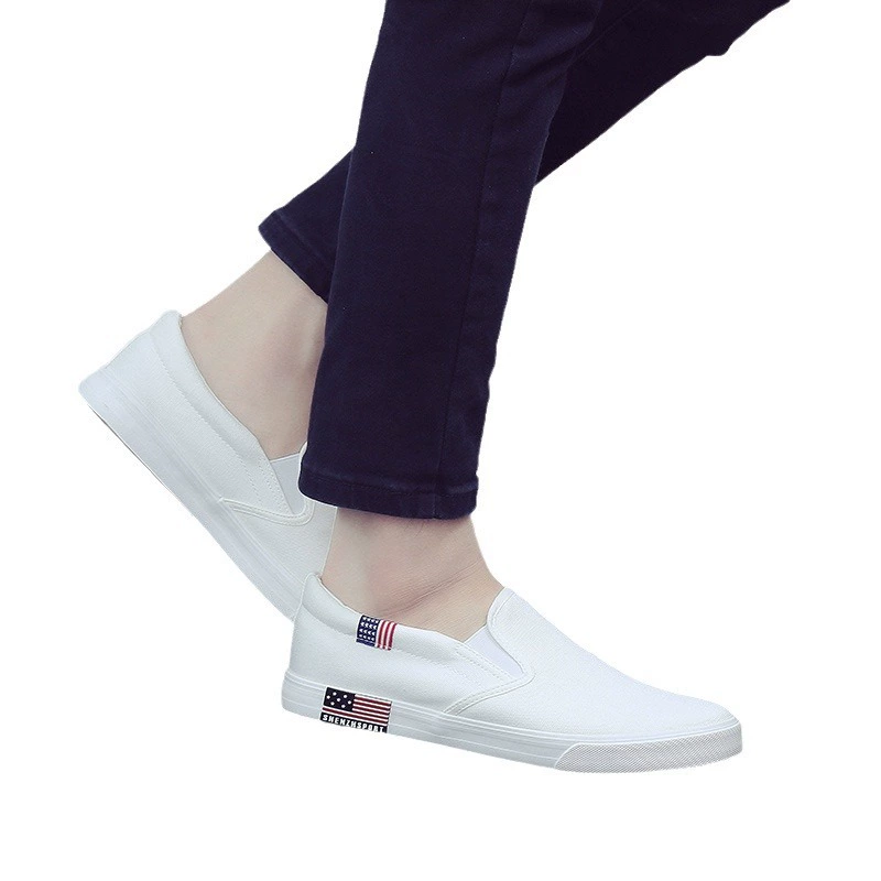 Spring cloth shoe covers for beloved, footwear for leisure, white shoes, wholesale, plus size, Korean style