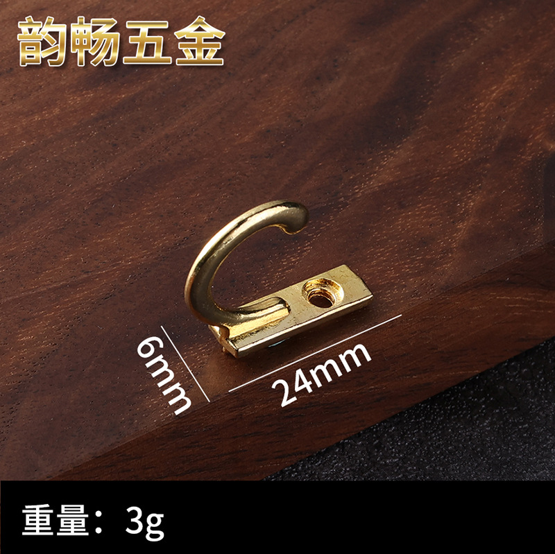 Gancho de ropa transfronteriza solo gancho aleación ropa antigua gancho ropa gancho aleación solo gancho Extra pequeño mini GANCHO 2 hoyos gancho