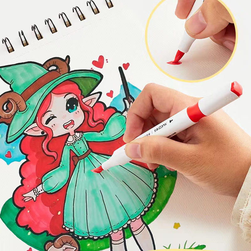 学生アクリルマーカーペン子供用不透明アクリルペン防水 diy 水彩ペン絵画ブラシカラーペン卸売|undefined