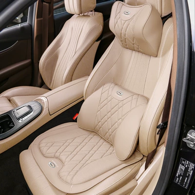 Seat cushion, seat cover: Gs8 Gs3 Shadow Leopard Shadow Cool - trumpchi-headrest-1-lumbar-support-1-seat-cushion-1-off-white
