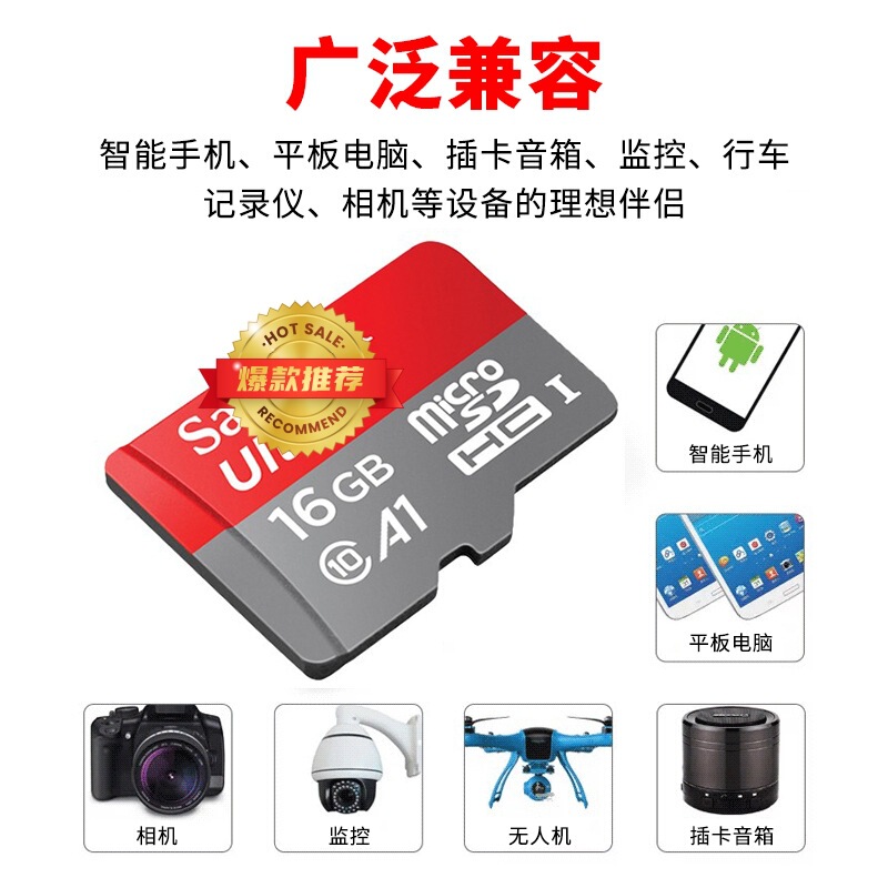 闪迪内存卡TF卡64G128G 256G 512G 行车记录仪机监控存储卡适用|undefined