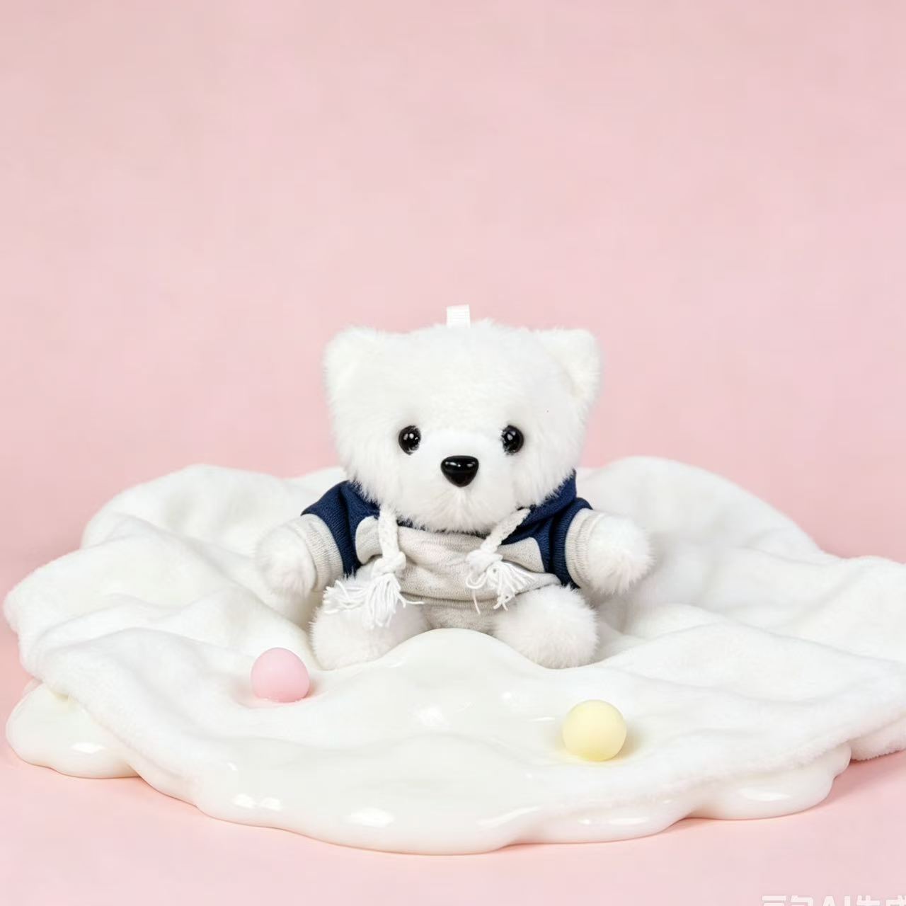 Vestido osos llaveros muñecas de peluche camisetas pantalones mochila colgante pequeño regalo colgante muñeca de peluche